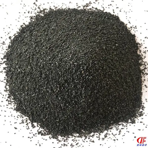 供应喷砂除锈灰色黑色金刚砂 磨具磨料 配重填充40-80目