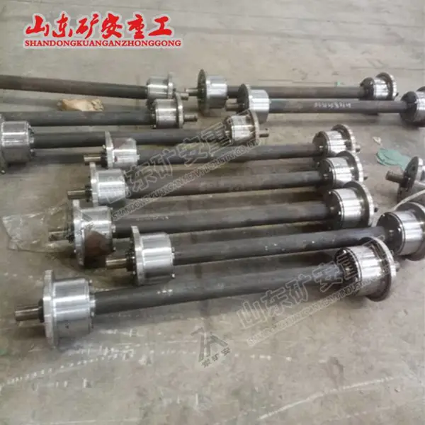 k4矿用拖轮组合 GLW矿用往复式给煤机配件托辊总成