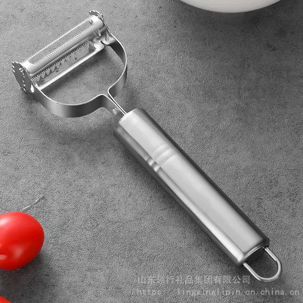 多功能不锈钢削皮刨丝三件套厨房削皮利器水果刨钳毛夹优质刀