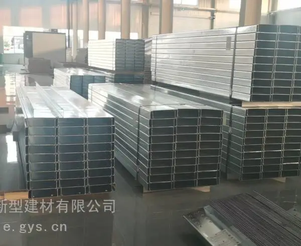 檩条整柜出口源头工厂防锈包装发货按标定制热镀锌