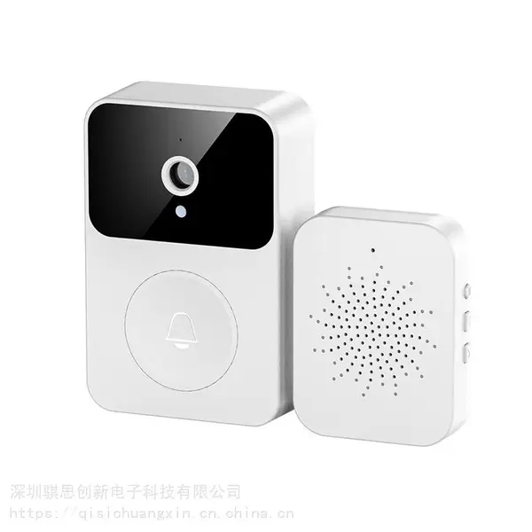 厂家供应智能可视门铃 X9无线远程家用监控视频对讲高清夜视抓拍