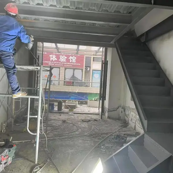 北京门头沟 钢结构加固施工搭建二层阁楼钢结构复式层搭建