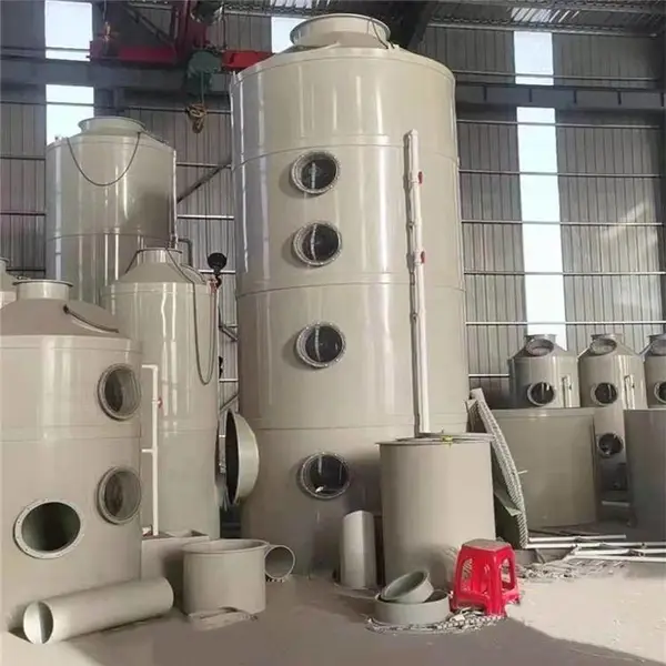 郑州锦华厂家生产 pp喷淋塔 酸雾喷淋洗涤净化器 工业废气处理设备