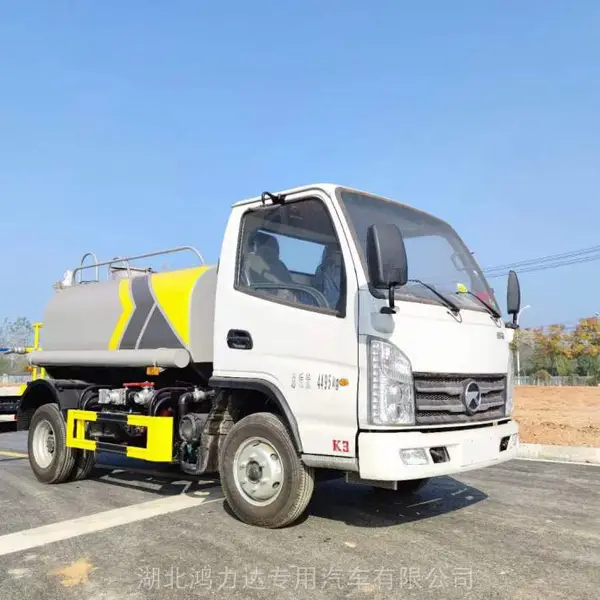 河北5吨洒水车助力城市环卫作业提质增效