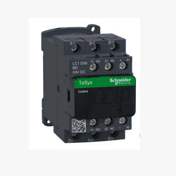 国产TeSys D系列三极交流接触器 直流线圈,9A,24VDC,LC1D09BDC