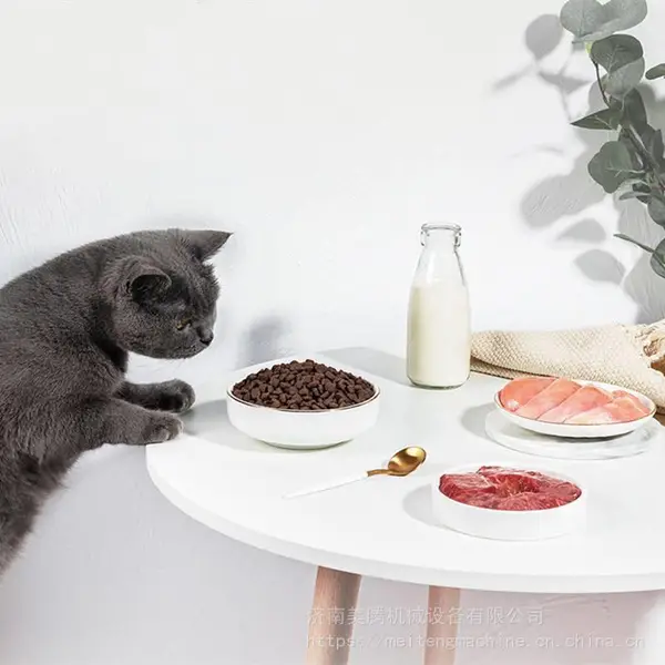 工艺成熟膨化猫粮设备企业 膨化宠物猫饲料机器
