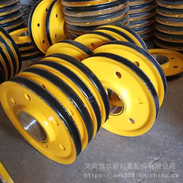 港口起重机船吊用热轧滑轮片支持定制 起重机吊钩滑轮片