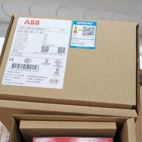 AF400-30-11 ABB交直流接触器ABB接触器授权代理