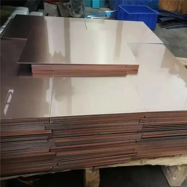 超宽幅止水红铜板C1100 T2电解紫铜板 建筑工程防水纯铜片 定制加工