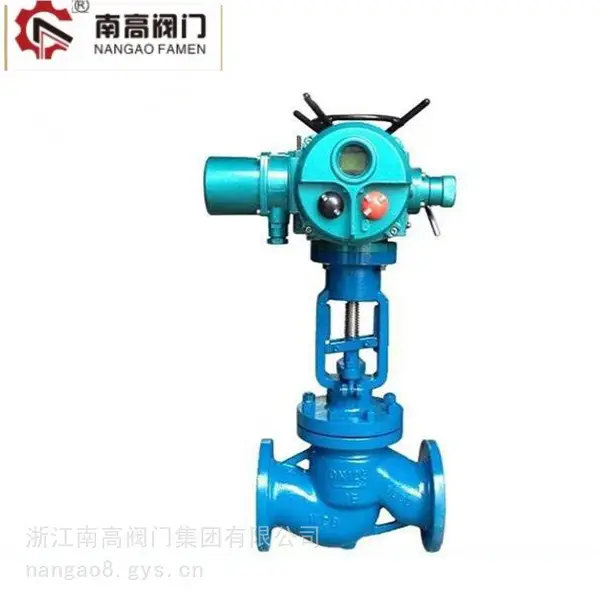 水蒸气管道用电动截止阀 J941H-25C 南高阀门DN100开关式