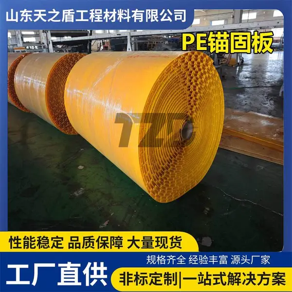 HDPE 多点锚固板 聚乙烯速格垫 污水池管道垫防渗防腐内衬板源头厂家