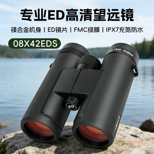 HMAI 哈迈 ED光学广角高清双筒望远镜