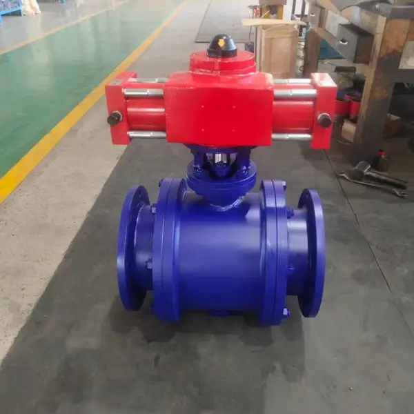 SENMA液动陶瓷球阀Q741TC-16C大口径陶瓷阀门河南郑州