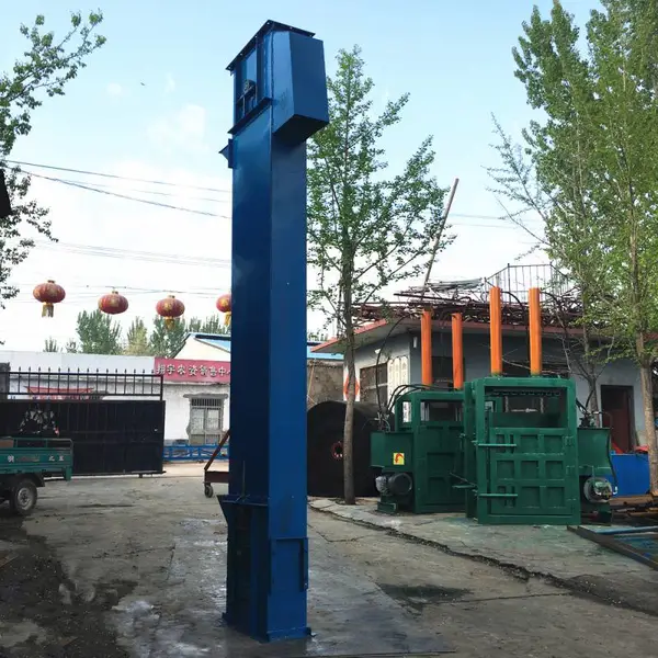 无尘颗粒粉料提升机 160链条挖斗皮带输送机 高扬程无尘上料斗提机