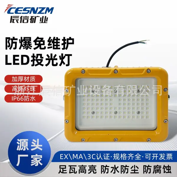 防爆免维护LED投光灯LED防爆灯加油站仓库车间化工厂防腐耐高温EX防爆标识厂家直销