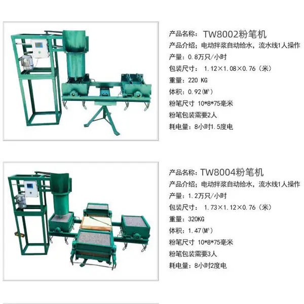 水溶无尘粉笔机 半自动粉笔制作模 电动多彩色粉笔生产机 学校办公用品厂适用
