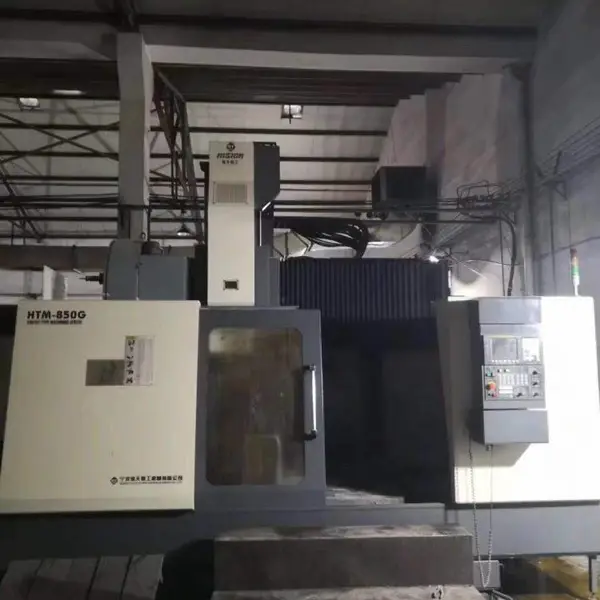 二手立加海天精工HTM-850G数控龙门立式加工中心在位出售二手数控机床二手龙门加工中心二手加工中心