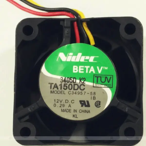 Nidec TA150DC C34957-58 12V 0.29A 4028 服务器思科交换机风扇
