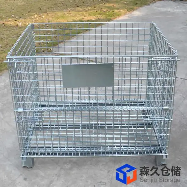 物料仓储笼 物流台车 可周转车间仓库笼