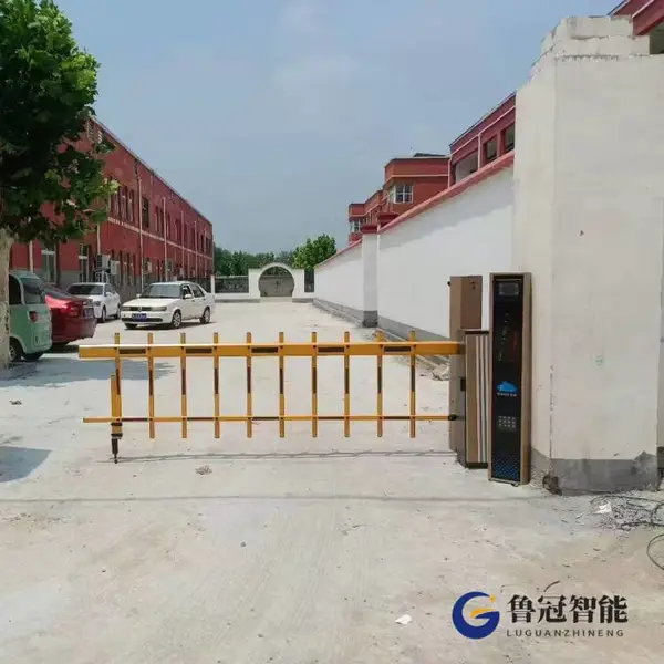 大同小区起降杆栏杆机自动道闸门安装人脸识别栅栏门广告门-优惠价格