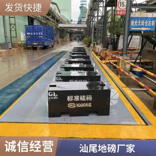 地磅工厂直销 3米x16米大地磅 汕尾地区上门安装调试