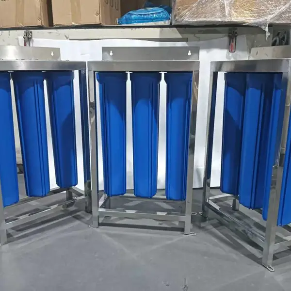 定制大流量20寸蓝瓶前置过滤器生产厂家—广州华都伟创