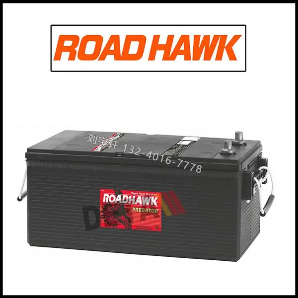 ROADHAWK蓄电池908DY 12V225AH 1400CCA 柴油发电机动力电瓶