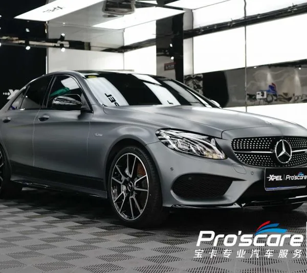 ����C43װ��XPEL MATTE�ƹ�ϵ�����汣��Ĥ���Ͼ�������