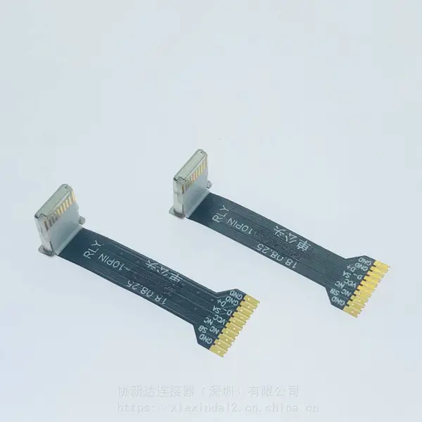 ƻ��10Pin���й�ͷ FPC���߳� ��Ƶ���� Lightning�������ͷ