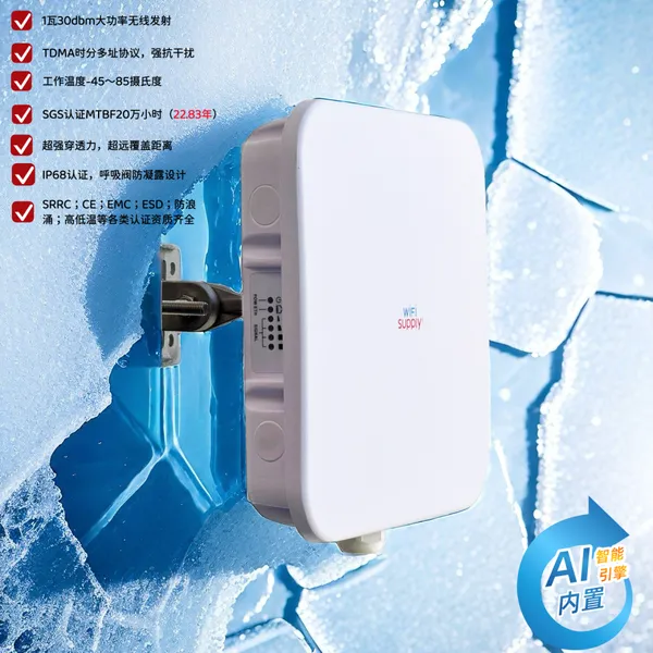 无人天车/起重行车/港口岸桥工业无线网络 堆垛机 行业专用定制工业级866M无线网桥 工业无线AP 工业无线网桥