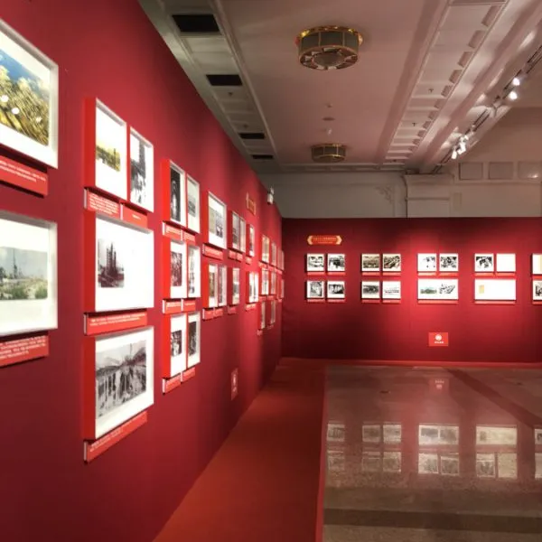 北京亚麻布展架租赁 墙面挂画板子布置