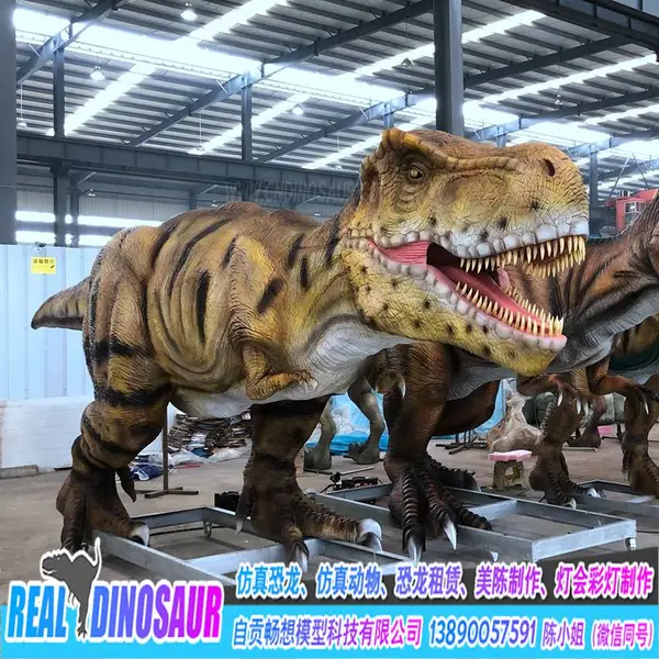 大型会动会叫的恐龙制作 展览道具会动会叫的恐龙 大型恐龙