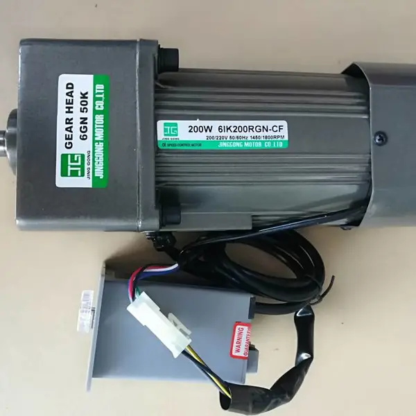 供应JINGGONGG精工6IK200RGN-C/6GN50K调速电机齿轮减速机