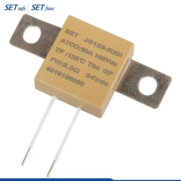 厦门赛尔特SET ITCO Jsxxx-R Series 250 VDC温度保险丝电池保护认证齐全