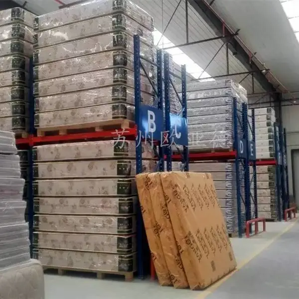 欧亚德非标定制纺织仓库货架 布匹 布料 床垫家纺存储架