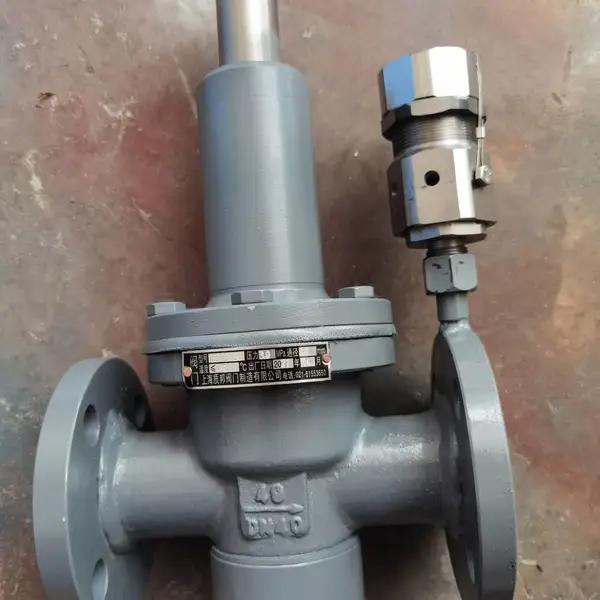质邦阀门CB/T3656船用法兰式铸钢空气减压阀出口带安全阀带CCS
