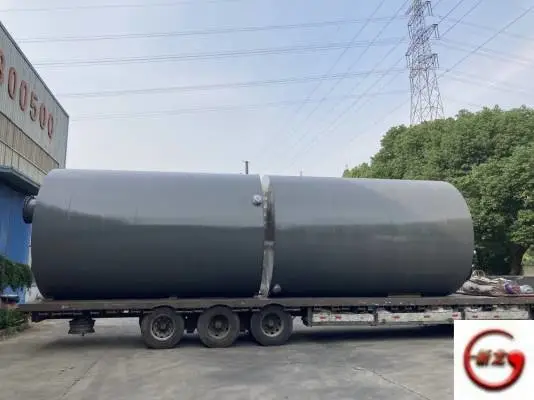 钢滚塑储罐 50m?内衬塑设备 内衬聚乙烯储槽 pe防腐 ptfe po防腐