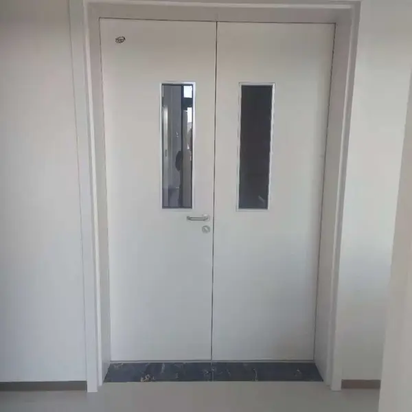 医院病房门 净化门洁净医疗门 电解板门体 抗菌防撞定制
