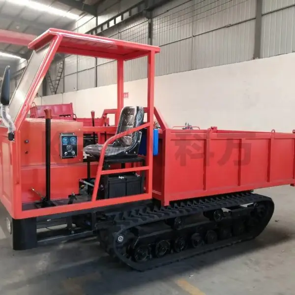 3T履带式运输车 履带式拖拉机 座驾式履带车 爬坡虎
