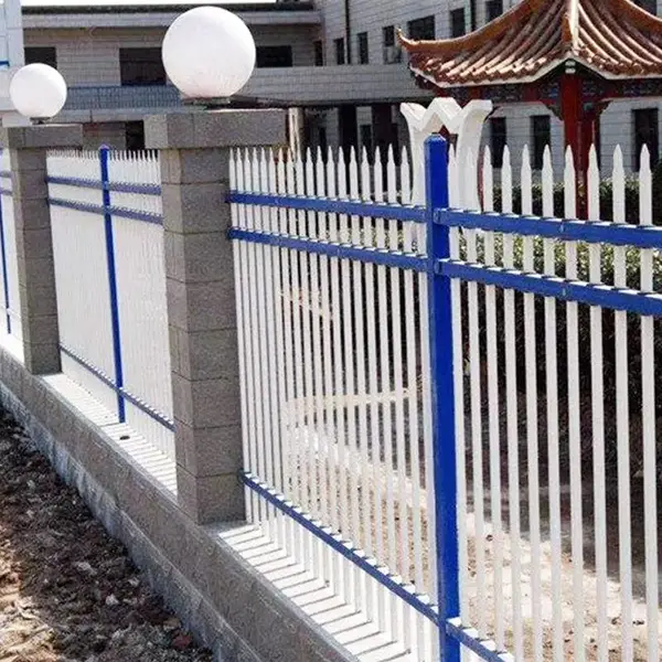 恺嵘 湖北锌钢围栏 小区庭院栏杆 学校喷塑锌钢围栏