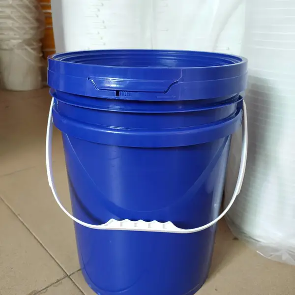 20升美式机油桶涂料油漆化工润滑桶20L包装广口塑蓝色胶桶
