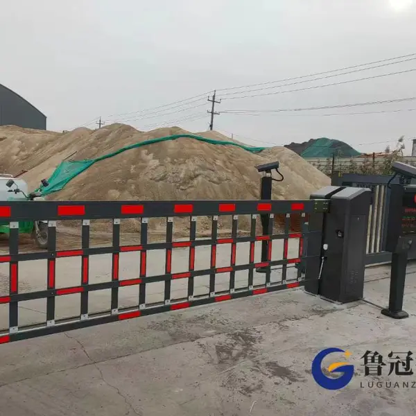 七台河市广告道闸安装门卫挡车杆人脸识别栅栏门广告门-质量可靠