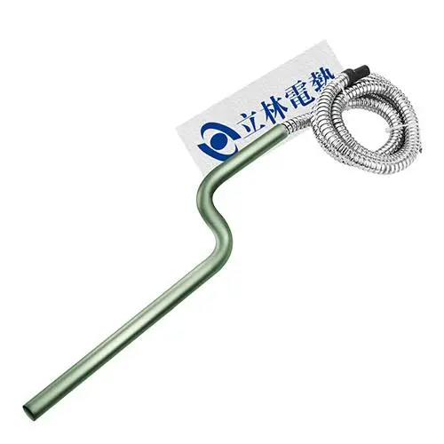 不锈钢法兰电热管16mm异形电加热管500W定制5V发热管