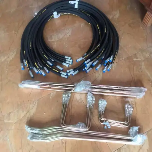合河液压管路生产液压 钢管总成定制 扩口式弯管总成