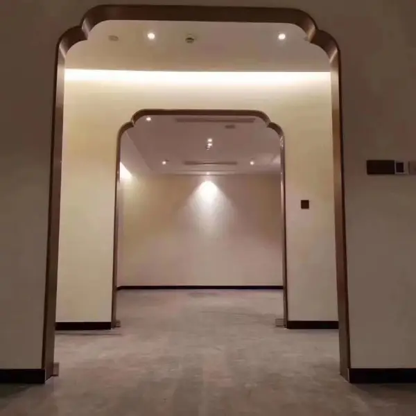 泰铵金属定制304#不锈钢彩色板弧形门套电梯包板垭口收边条装饰线