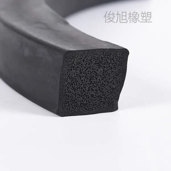 烤漆房大门密封胶条 喷漆烤房三元乙丙发泡条 油漆房高温胶条