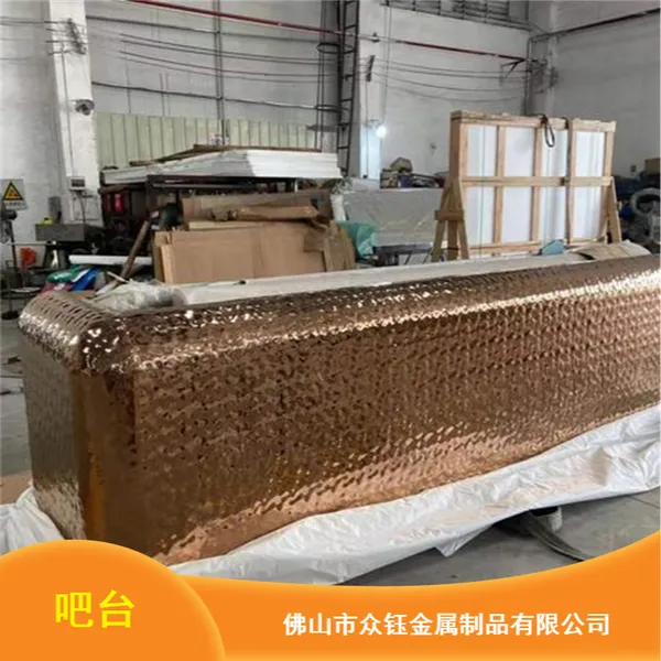日式防结露吧台 重钰金属支持定制手工制作饭店服务台