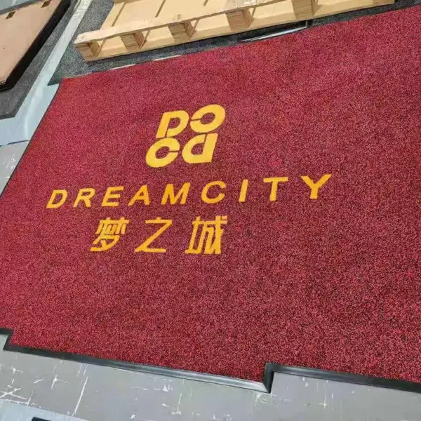 定制广告防滑地垫 门口刮泥地毯