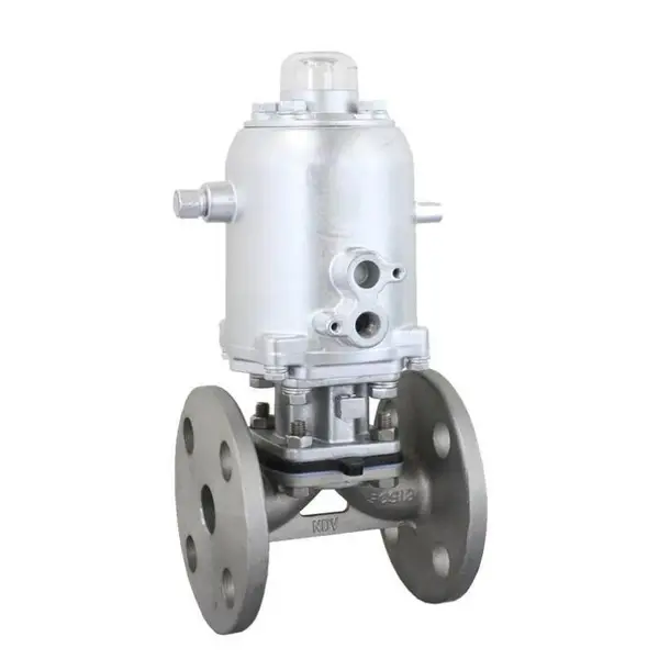 日本NDV PO1400N堰式隔膜阀气动ON-OFF阀耐腐蚀耐药品DN15-150