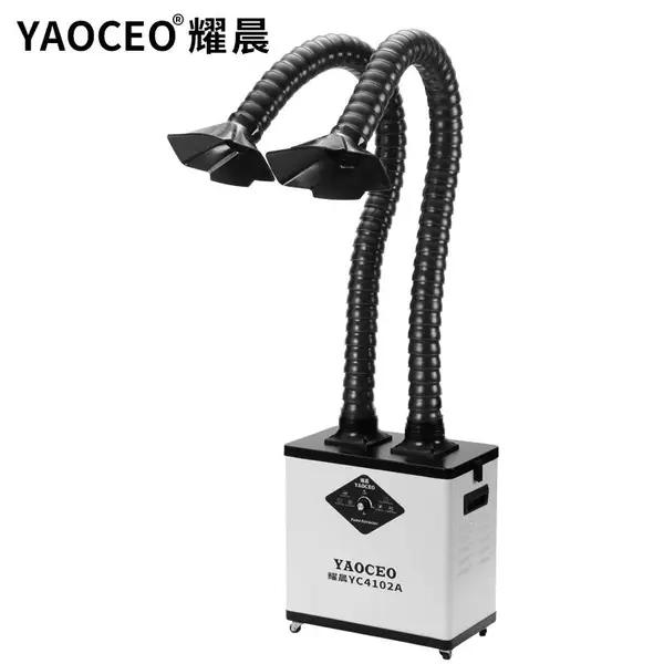 烟雾净化器耀晨YAOCEO烟尘净化过滤器焊锡烟雾净化器厂家